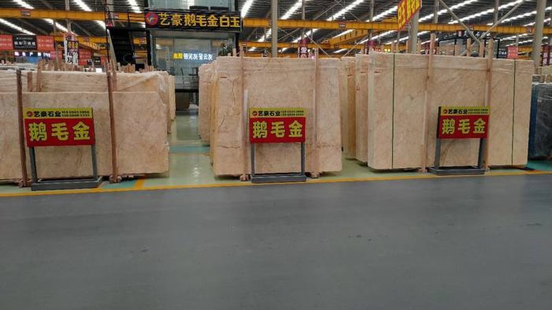 大理石线条背景墙安装，细节决定成败